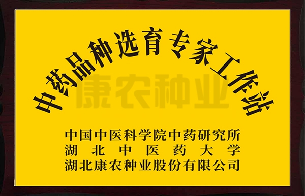 中药品种选育专家工作站