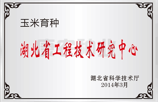 Hubei Province Maize Breeding Engineering Technology Research Center